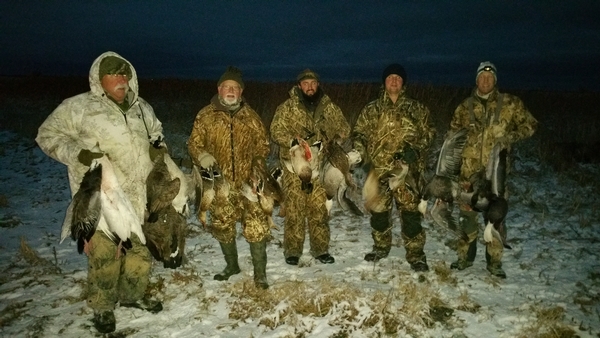 Snow days of waterfowl 2017