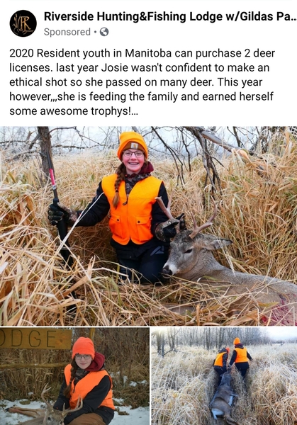 2020 Josie's whitetail season